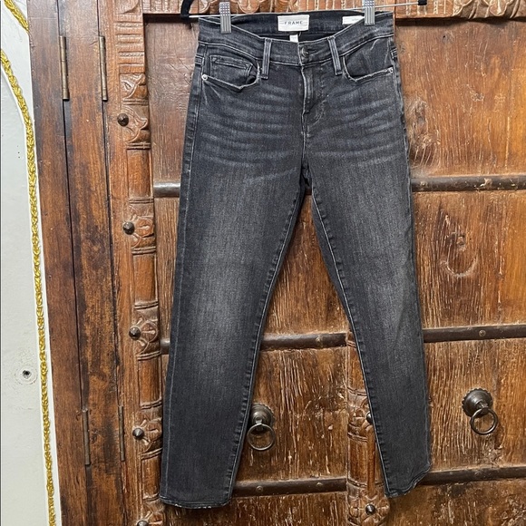 FRAME Le Garçon Crop Jean Size 23 - Picture 4 of 11